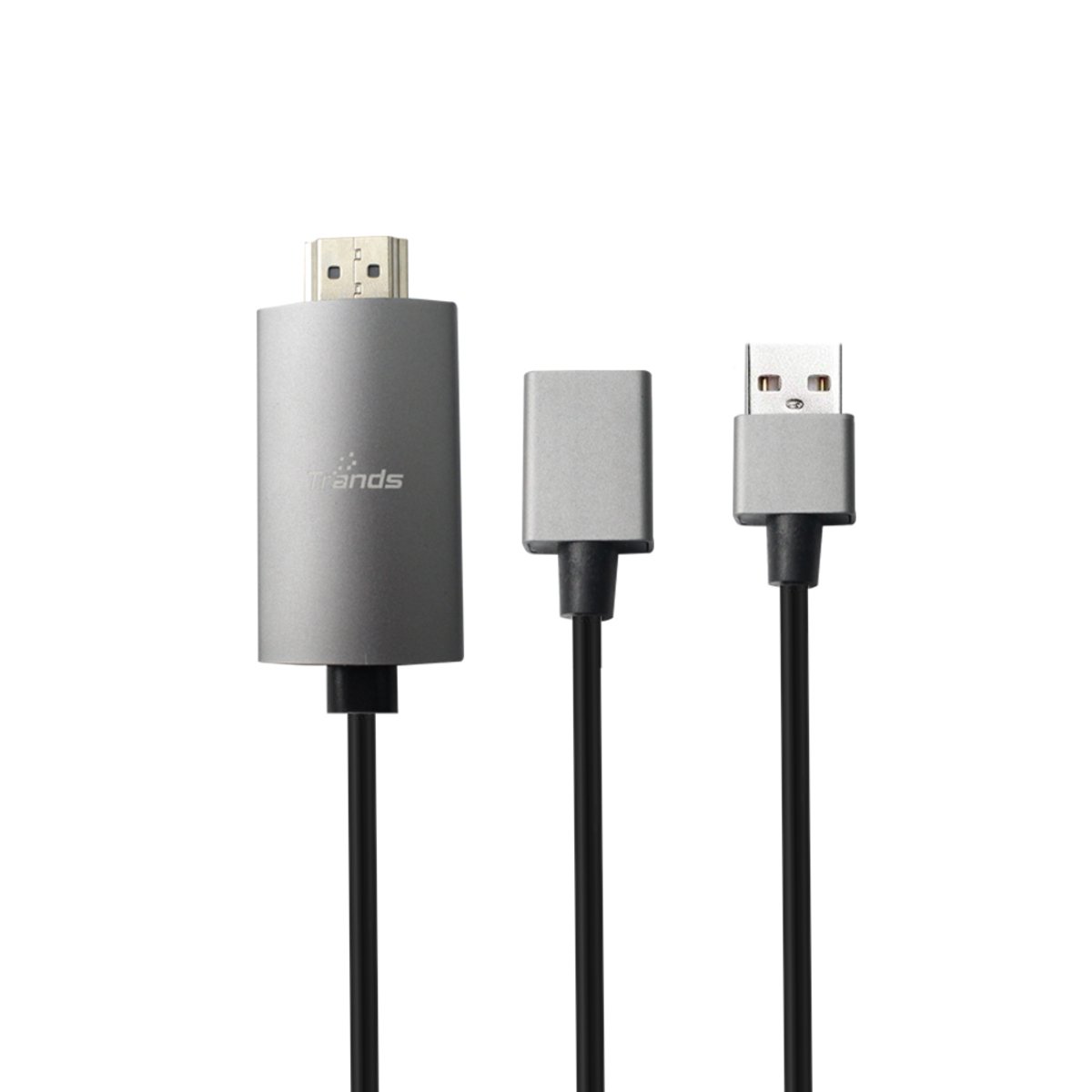 lantano dormitar Me preparé Trands Smartphone HDTV MHL Cable Supports iOS and Android devices 2 meter  CA659 Online at Best Price | Tablet Accessories | Lulu Qatar