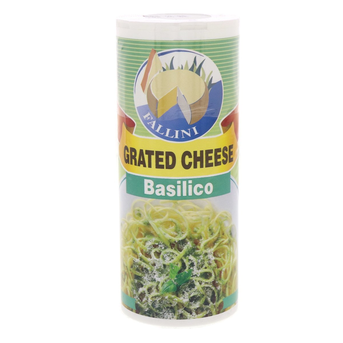 Fallini Grated Cheese With Basilico 80 g
