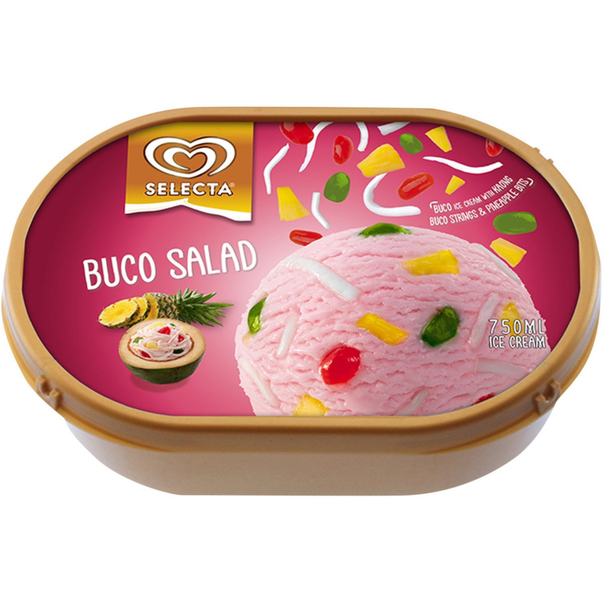 Selecta Ice Cream Buco Salad 750 ml
