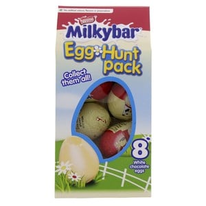 Nestle Milky Bar Egg Hunt Chocolate 8pcs 120g