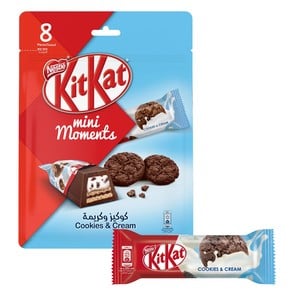 Nestle KitKat Cookies And Cream Mini Moments 140 g
