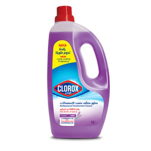 Clorox Multipurpose Disinfectant Cleaner Lavender Scent 1.5Litre