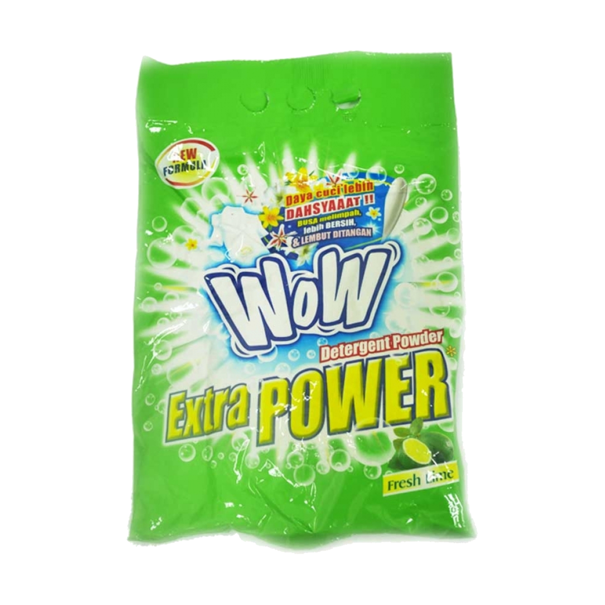 Wow Powder Detergent Fresh Lime 4kg