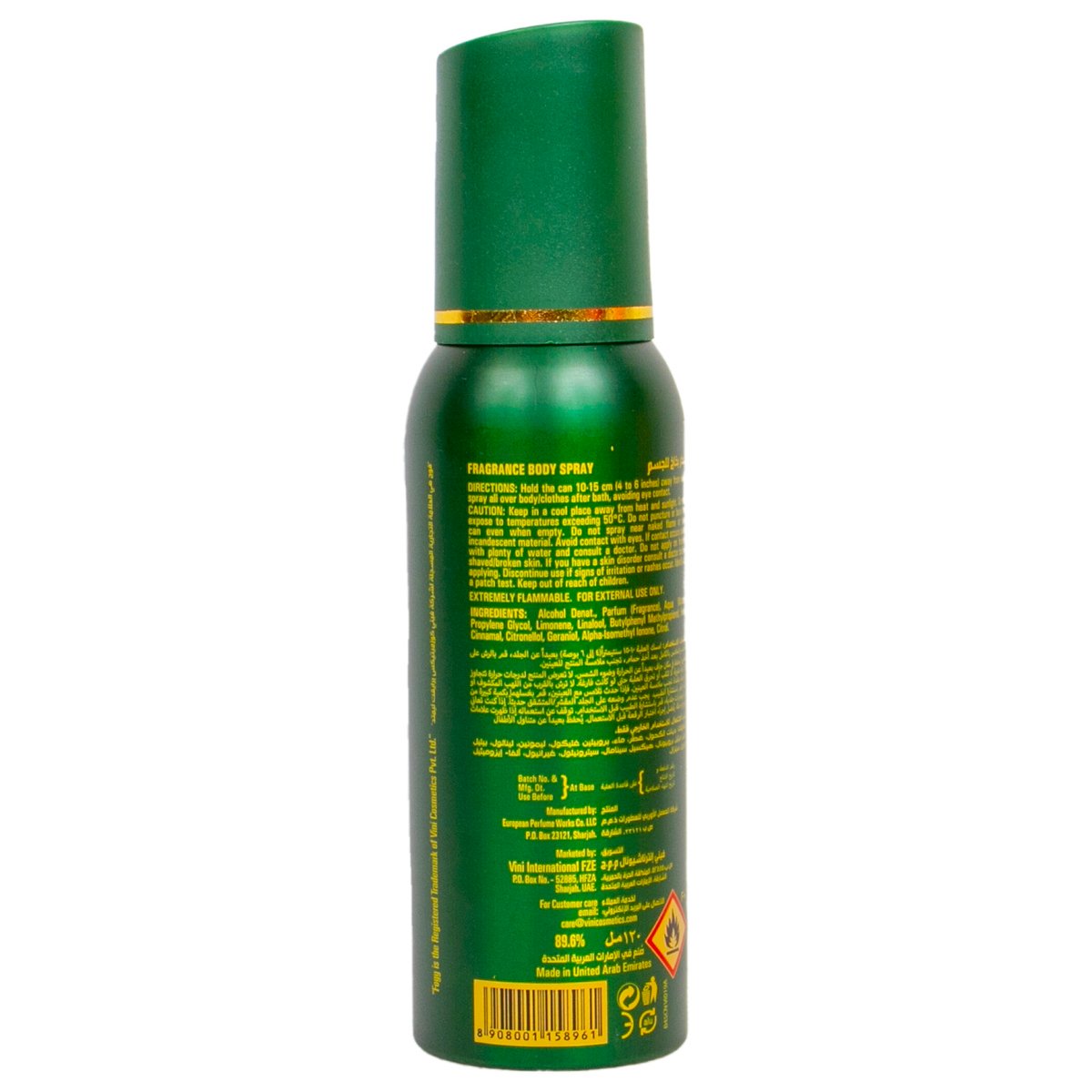 Fogg Victor Fragrance Body Spray for Men 120 ml