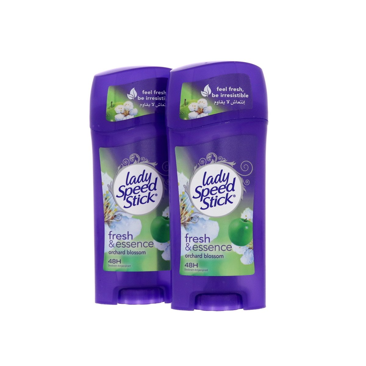 Lady Speed Stick Fresh And Essence Orchard Blossom 2 x 65 g