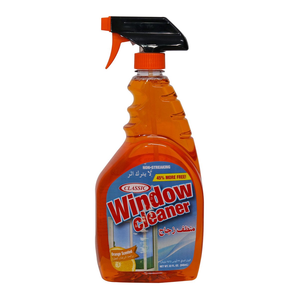 Classic Window Cleaner Orange 946ml