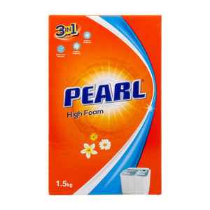 Pearl 3in1 High Foam Washing Powder 1.5kg