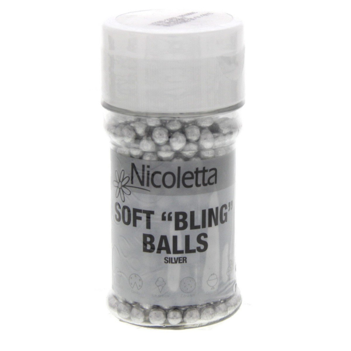 Nicoletta Soft Bling Balls Silver 35 g