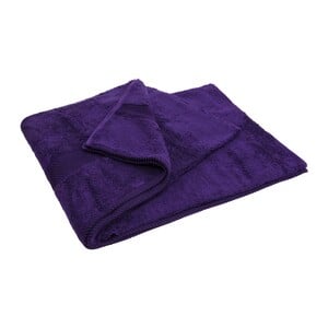 Laura Collection Bath Towel Purple Size: W90 x L150cm