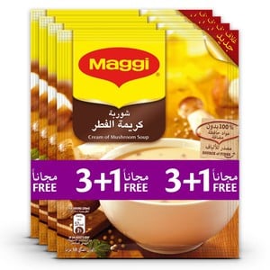 Maggi Cream of Mushroom Soup 68g x 3pcs + 1