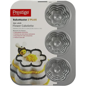 Prestige Bakemaster Flower Cakelette Pan 46638