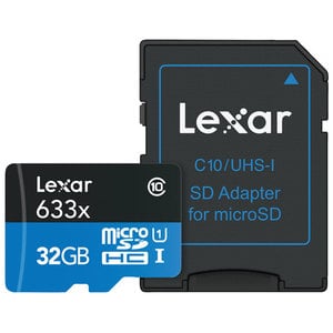 Lexar Micro SD Card With Reader 633A 32GB