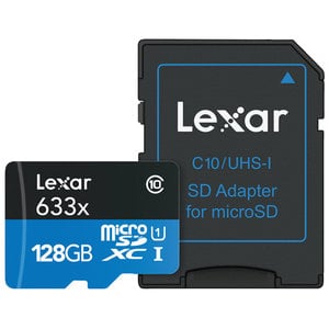 Lexar Micro SD Card With Reader 633A 128GB