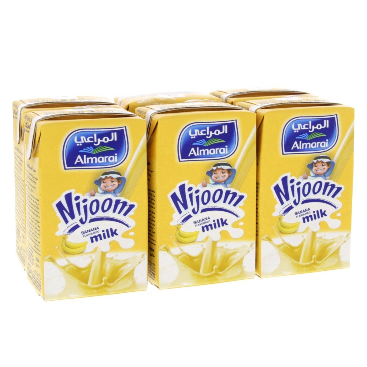 Almarai Nijoom Banana Milk Drink 150 ml 4+2