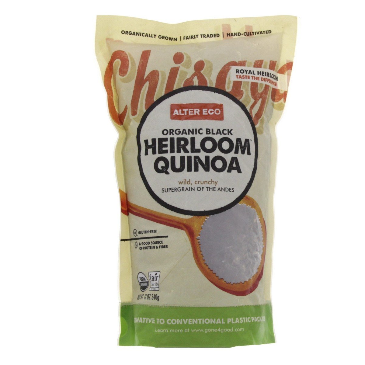 Alter Eco Organic Black Heirloom Quinoa 340 g