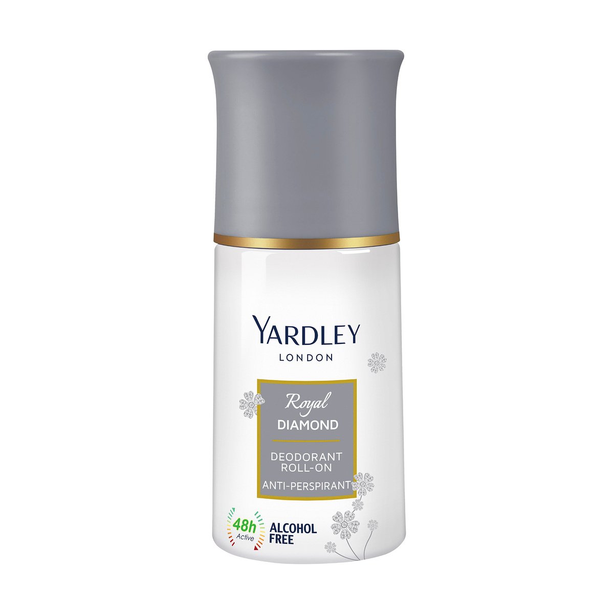 Yardley Royal Diamond Deodorant Roll On Anti-Perspirant 50 ml