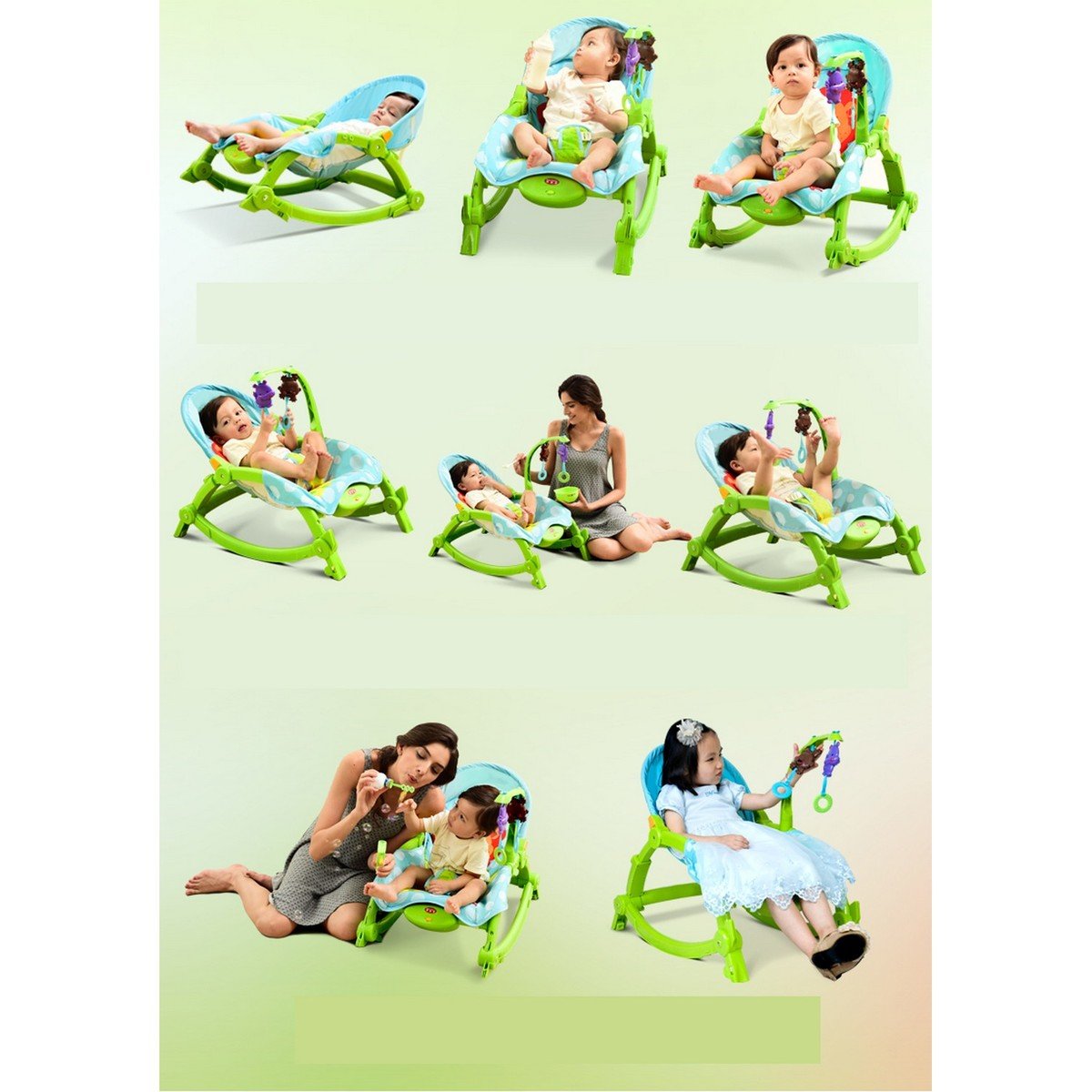 First Step Baby Multi-function Rocker 3689