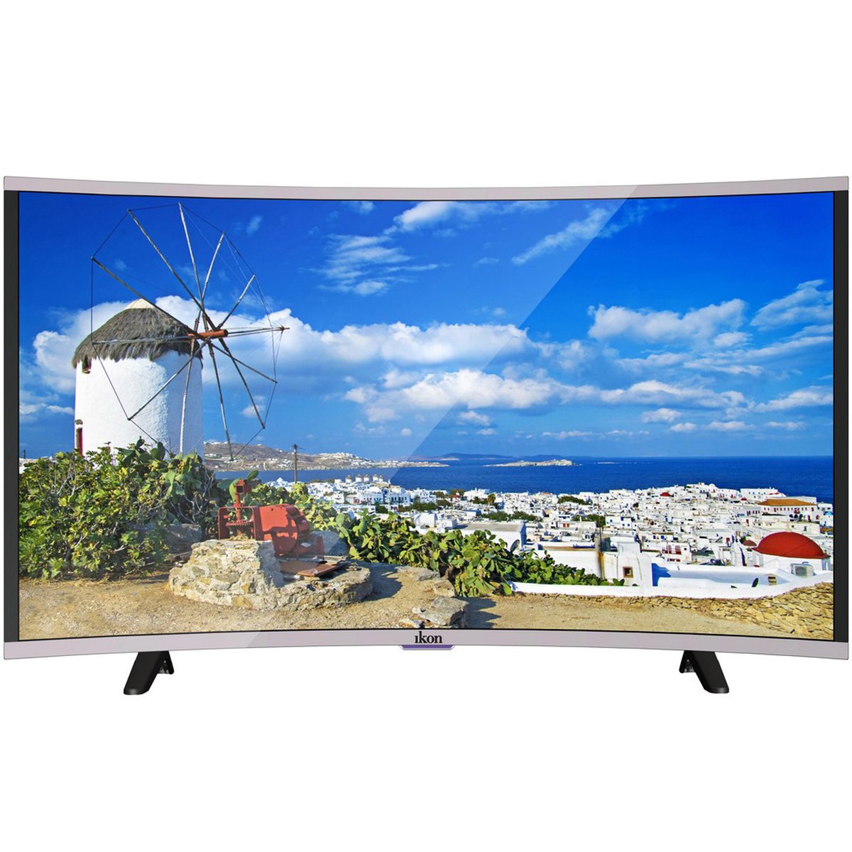 اشتري قم بشراء Ikon 4K Ultra HD Smart Curved LED TV IKE65DUS 65 Online at Best Price من الموقع - من لولو هايبر ماركت 56بوصة - 65 بوصة في السعودية