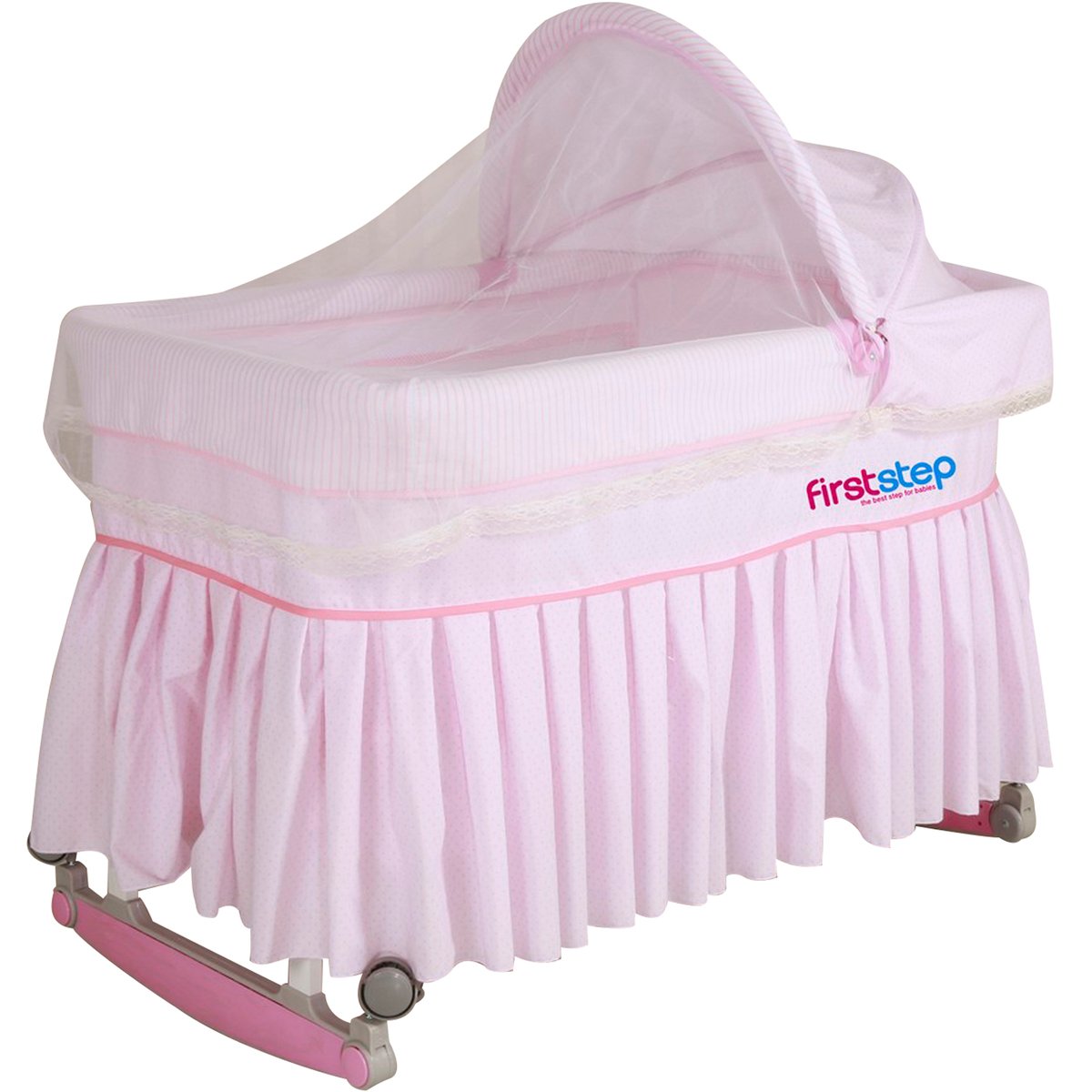 First Step Baby Steel Bed M-80 Assorted Colors