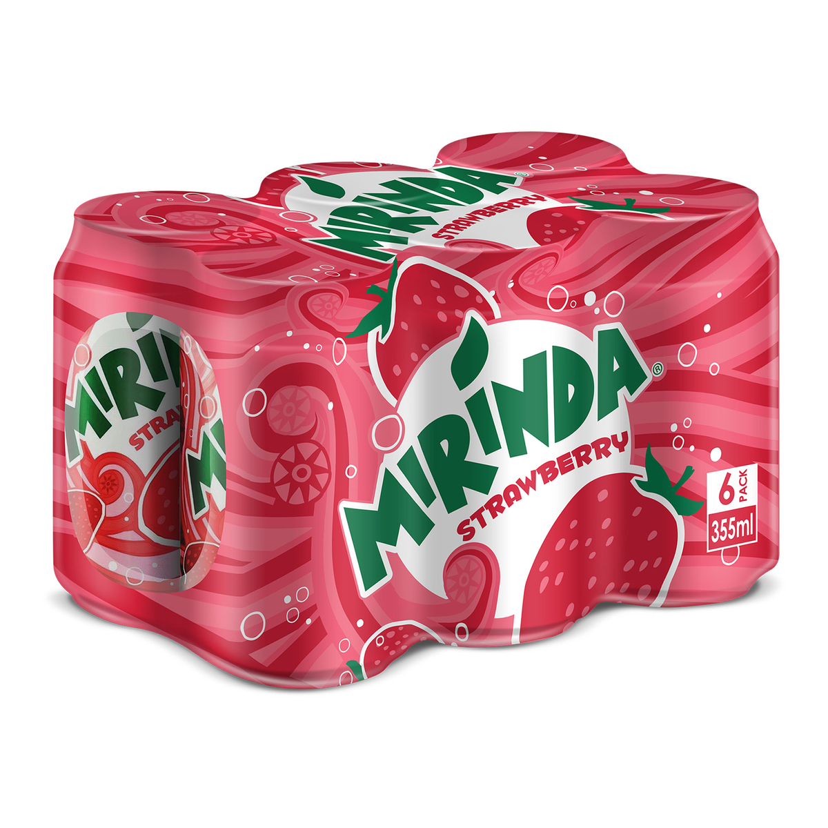 Mirinda Strawberry Can 6 x 355 ml