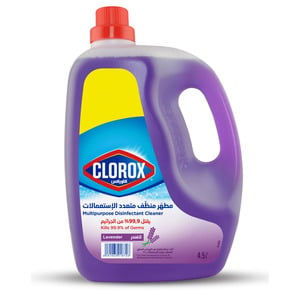 Clorox Multipurpose Disinfectant Cleaner Lavender Scent 4.5Litre