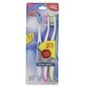 Home Mate Soft Toothbrush LT008-3 2pcs+1 Assorted Colour