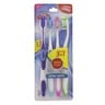 Home Mate Soft Toothbrush LT008-4  3pcs + 1