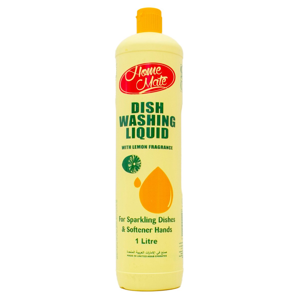 Home Mate Dishwashing Liquid Lemon 1Litre