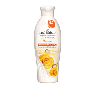 Enchanteur Nourishing Soft Charming Lotion with Macadamia Nut Oil and Shea Butter 250 ml