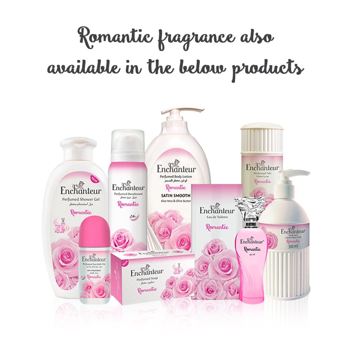 Enchanteur Nourishing Soft Romantic Lotion with Macadamia Nut Oil and Shea Butter 250 ml
