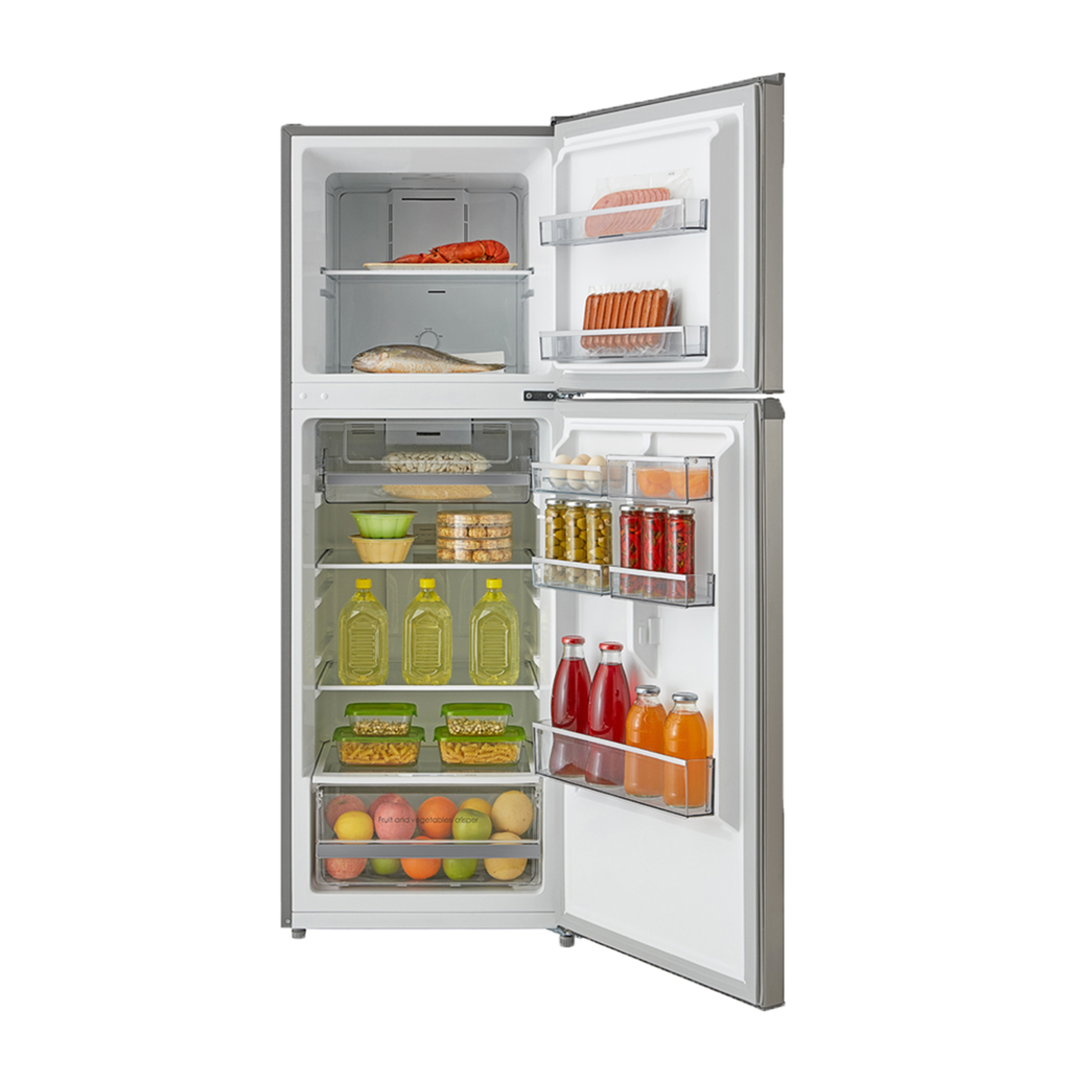 Super General Double Door Refrigerator, 275 L, White, SGR275MNW 