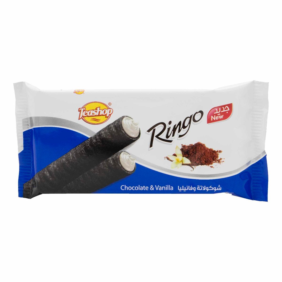 TeaShop Ringo Chocolate & Vanilla Wafer Roll 16g