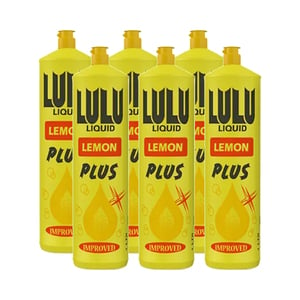 LuLu Lemon Dishwashing Liquid Value Pack 6 x 420ml