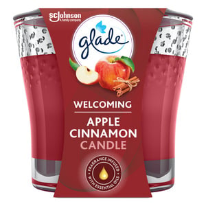 Glade Scented Candle Cosy Apple & Cinnamon 96.3g