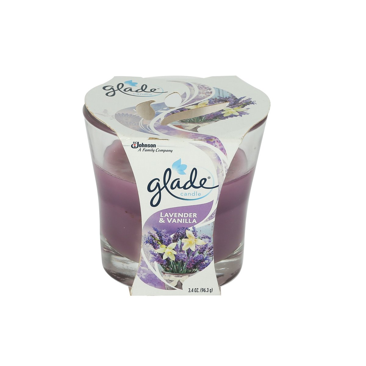 Glade Candle Vanilla & Lavender 96.3g