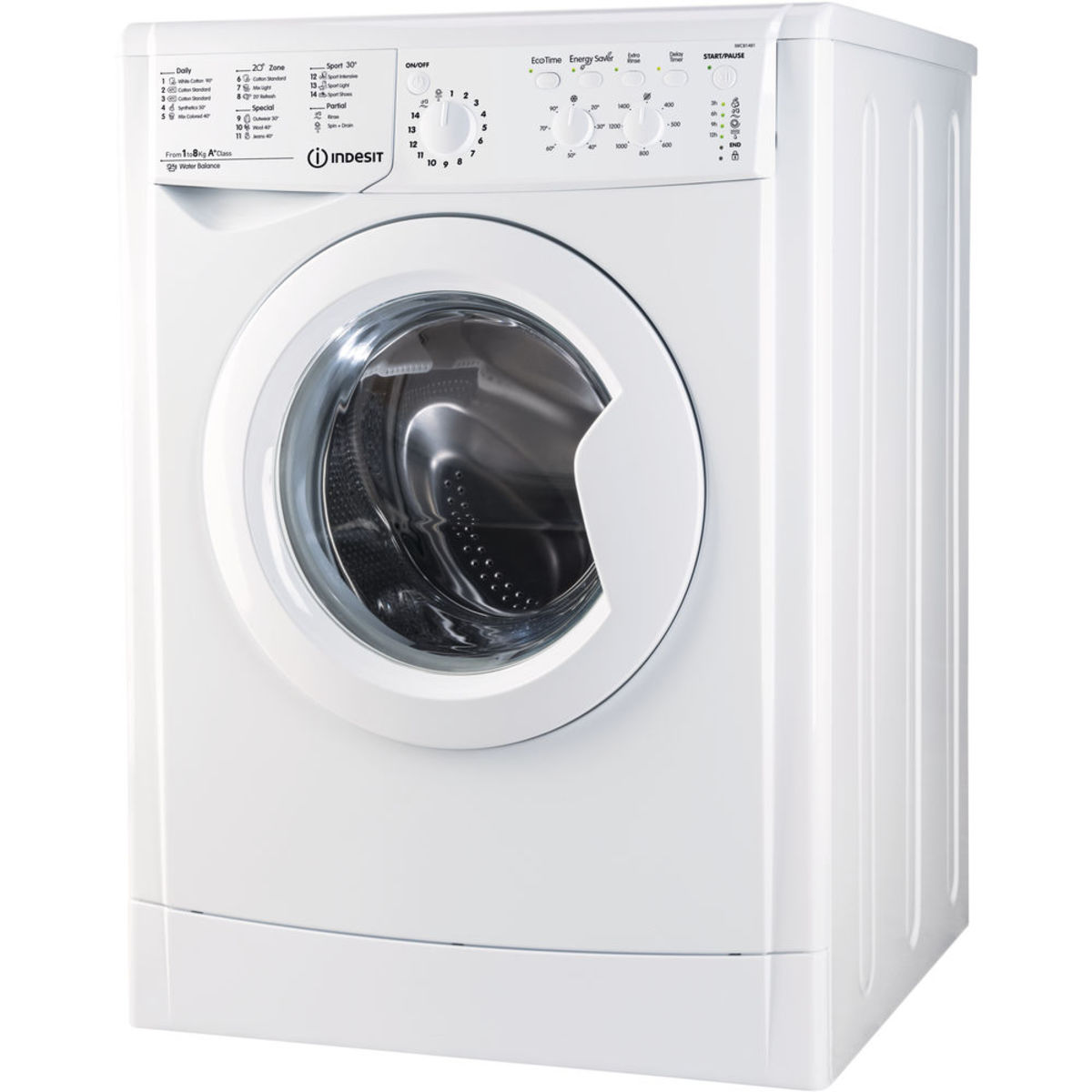 Indesit Front Load Washing Machine IWC81481 8Kg