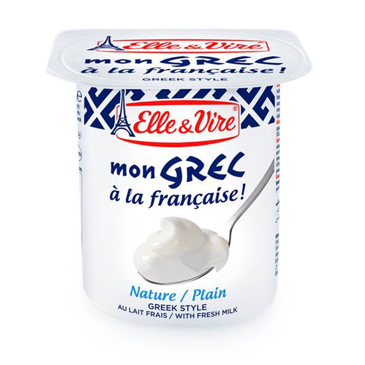 اشتري قم بشراء إيلي فير زبادي يوناني سادة 125جم Online at Best Price من الموقع - من لولو هايبر ماركت Plain Yoghurt في الامارات