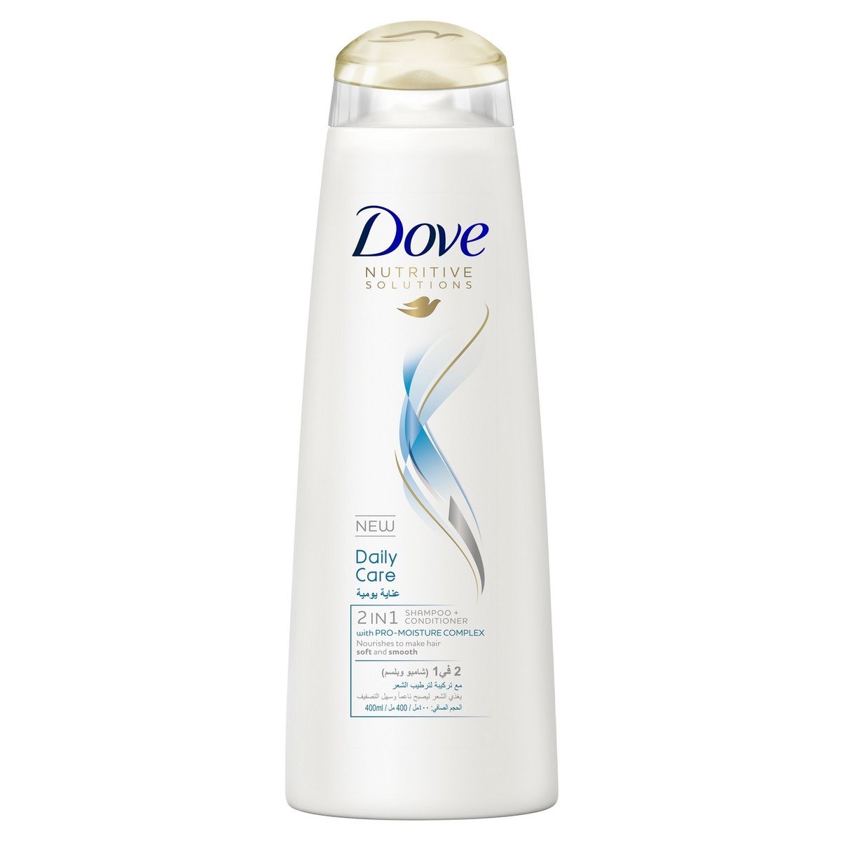 Dove Nutritive Solutions Daily Care, 2 in, 1 Shampoo, 400 ml