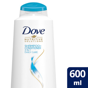 Dove Nutritive Solutions 2in1 Shampoo + Conditioner Daily Care 600 ml