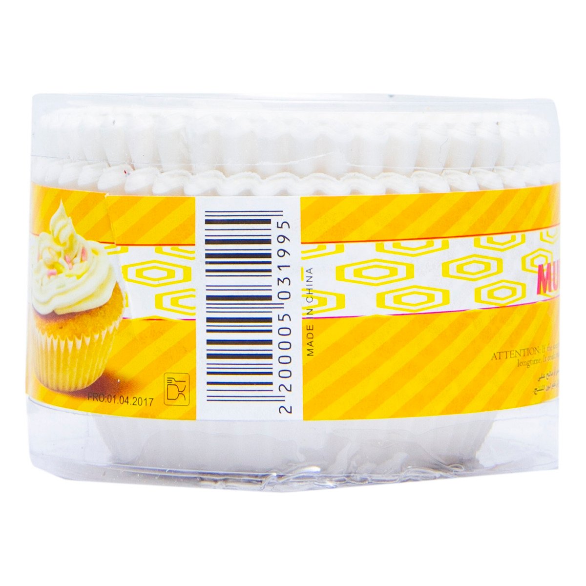 Home Mate Muffin Cup White 100pcs