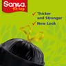 Sanita Tie Bag Biodegradable 55 Gallons x -Large Size 100 x 84cm 10pcs