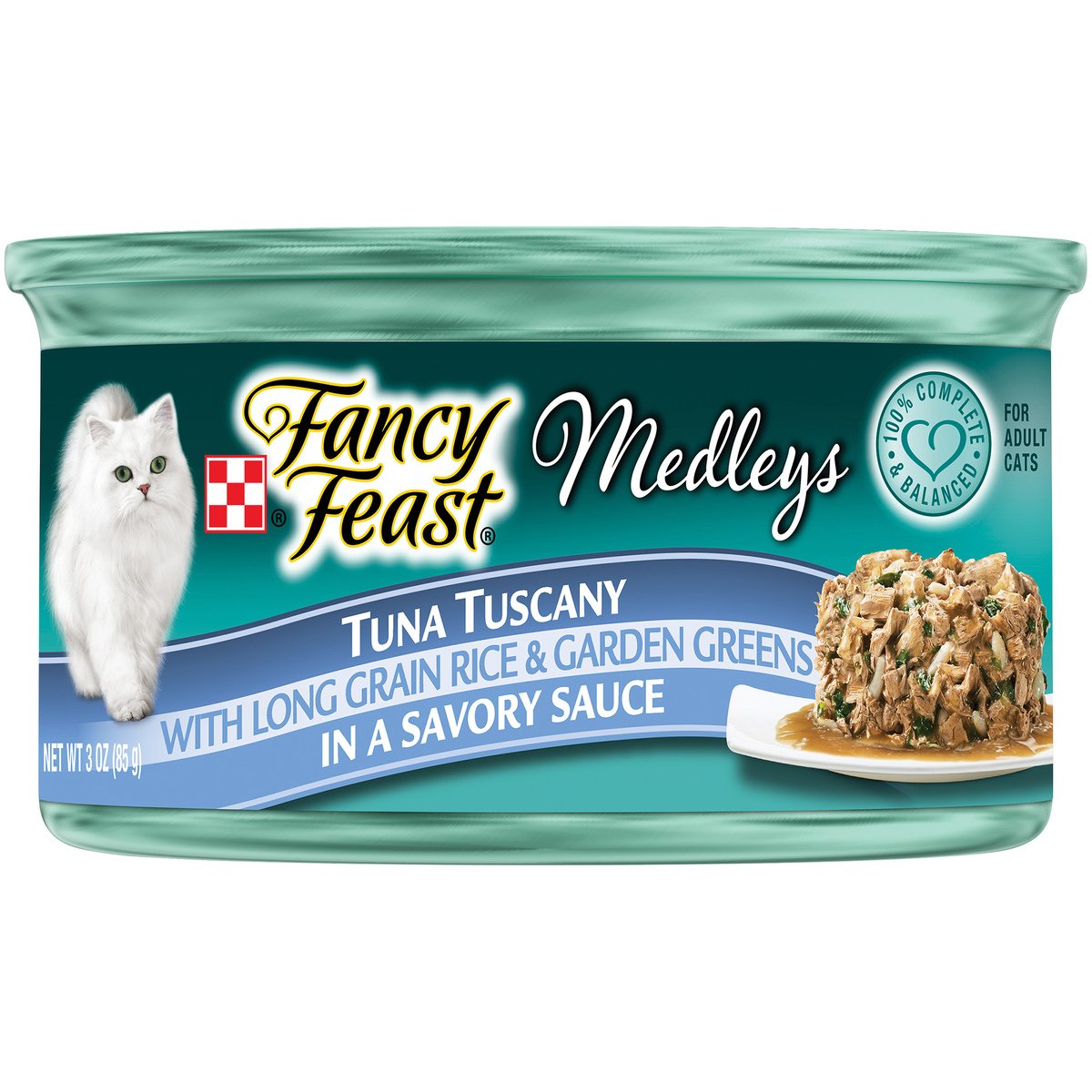 Purina Fancy Feast Medleys Tuna Tuscany Wet Cat Food, 85 g