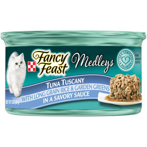 Purina Fancy Feast Medleys Tuna Tuscany Wet Cat Food 85 g