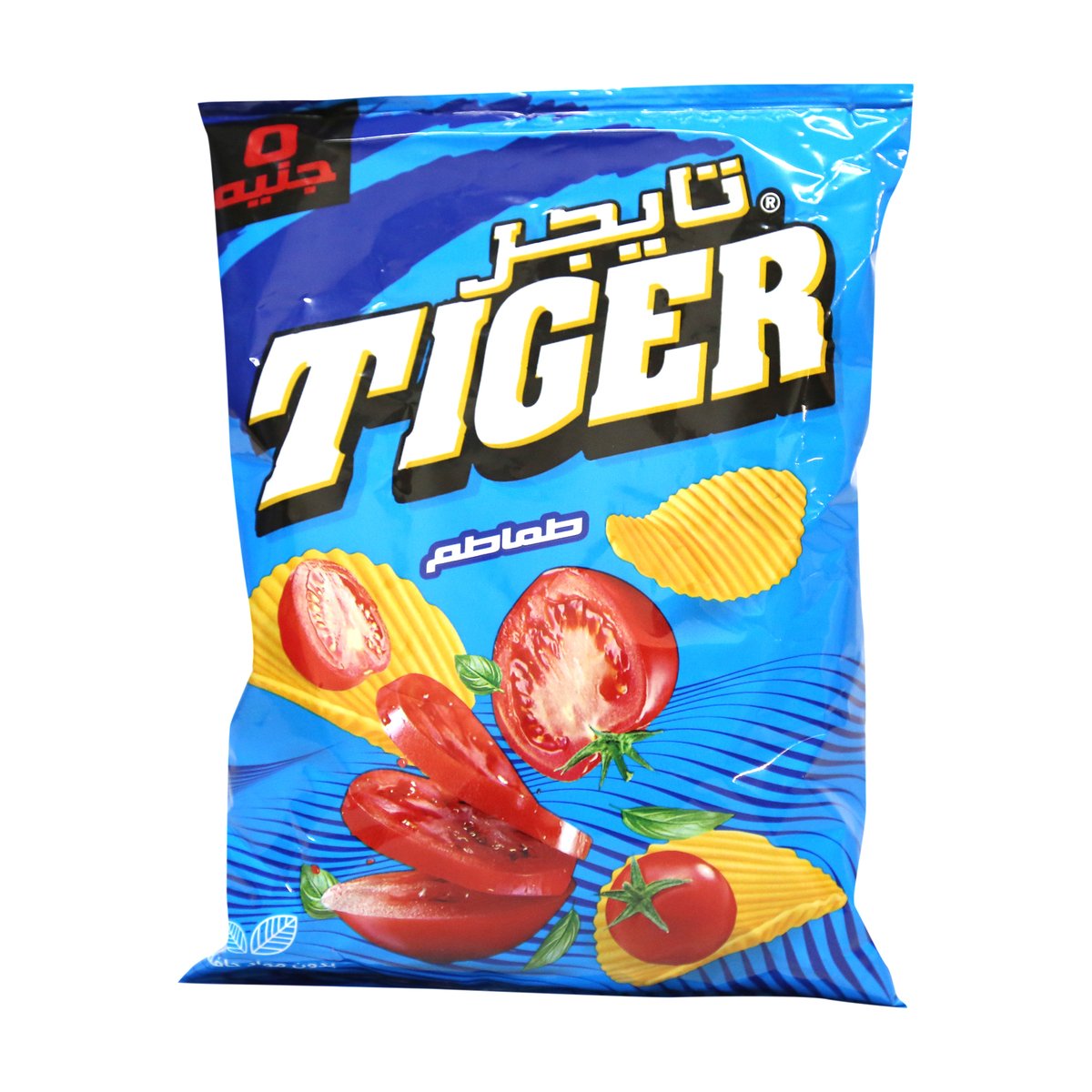اشتري قم بشراء Tiger Potato Chips Tomato 152g Online at Best Price من الموقع - من لولو هايبر ماركت Potato Bags في مصر