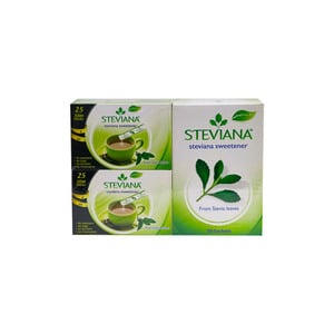 Steviana Sweetener 50 x 2.5g + 50 x 1.5g