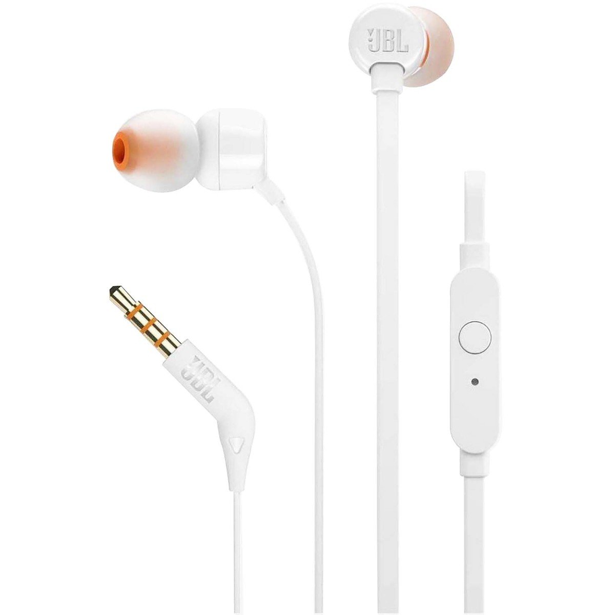 JBL In-ear headphones T110 White