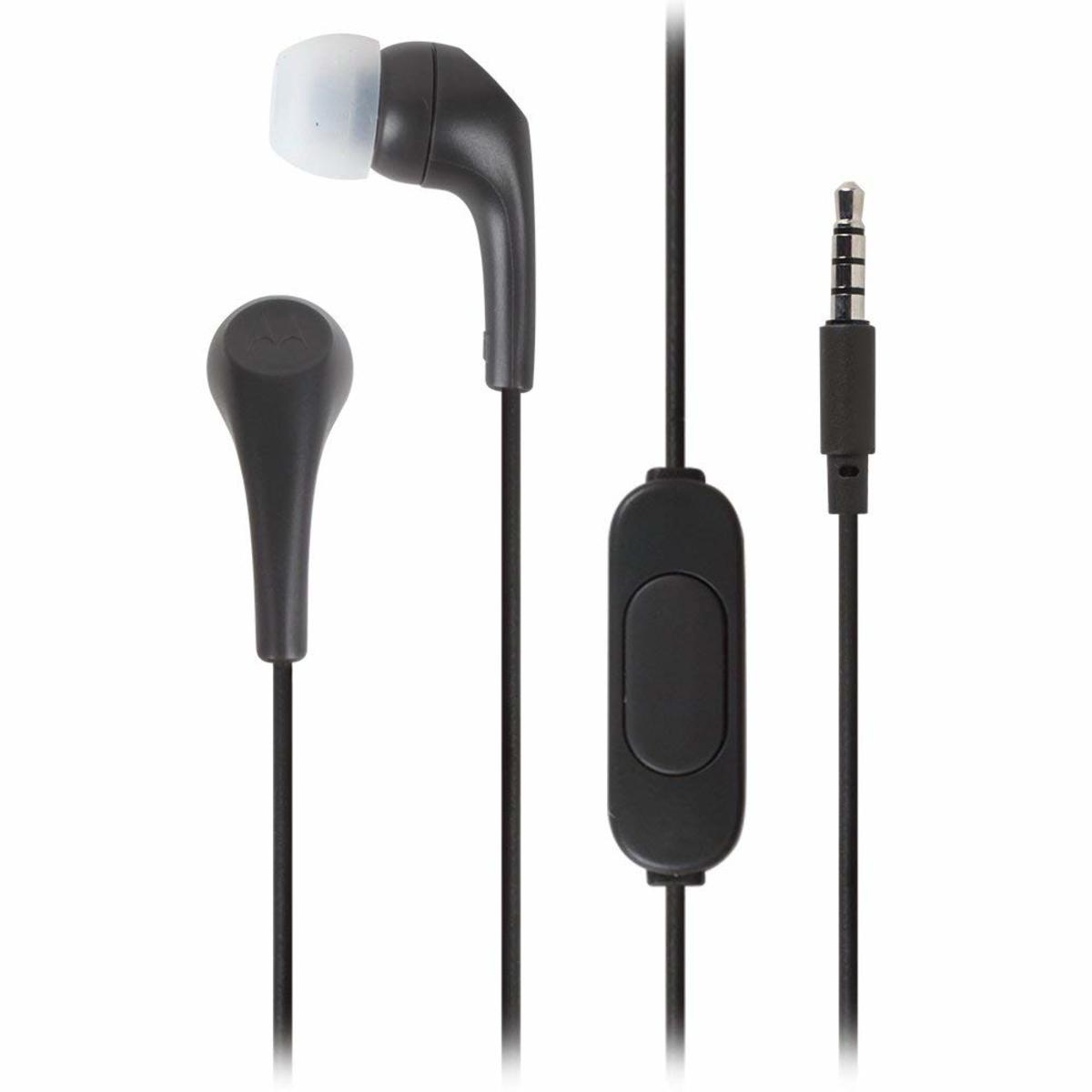 Motorola Stereo Headset EarBuds2 Black