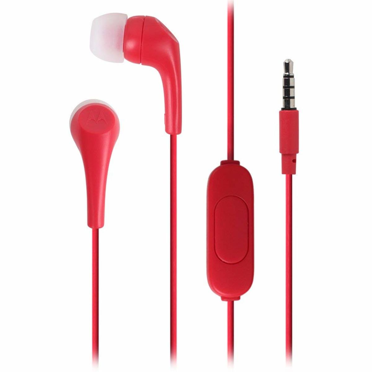 Motorola Stereo Headset EarBuds2 Red