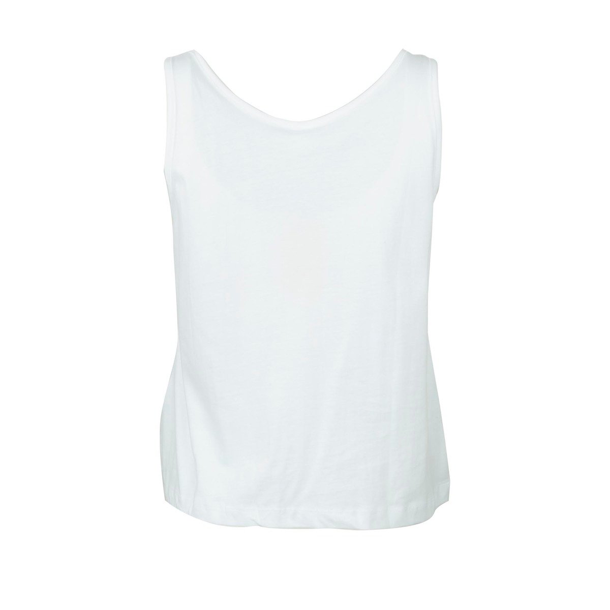Reo Women's Crop T-Shirt  B7NW027A White 12 Medium