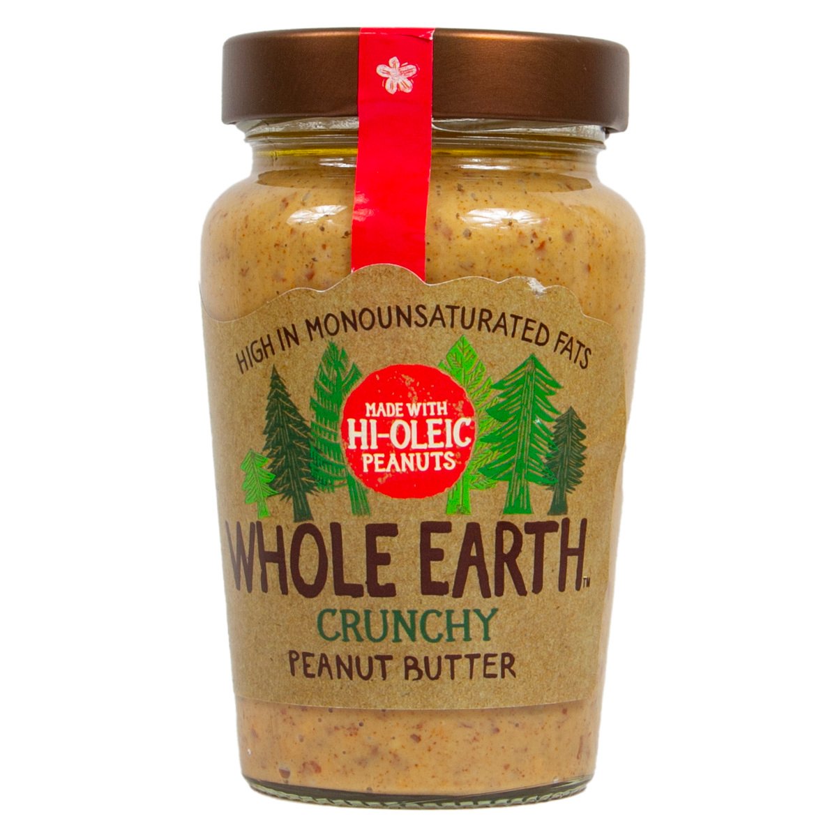Whole Earth Crunchy Peanut Butter 340 g